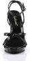 Fabulicious FLAIR-436 4 1 2 Heel 1 2 PF Strappy Ankle Wrap PF Sandal - Thumbnail 2