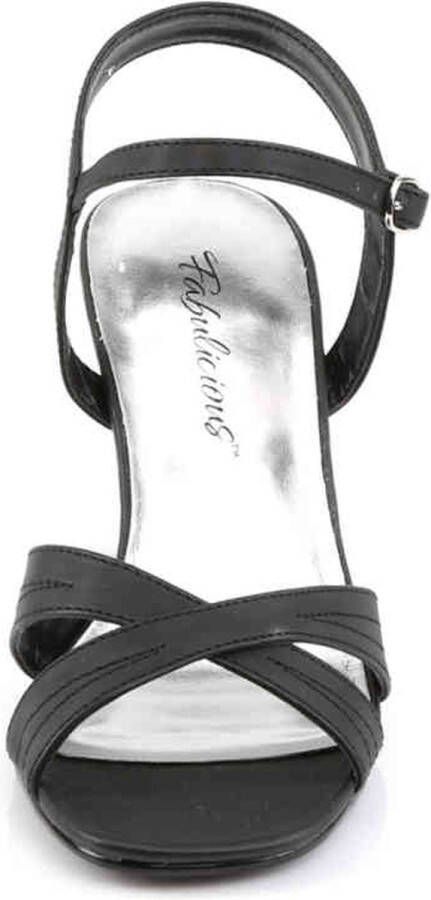 Fabelicious Fabulicious ROMANCE-313 Sandaal met enkelband 47 Shoes Zwart - Foto 2