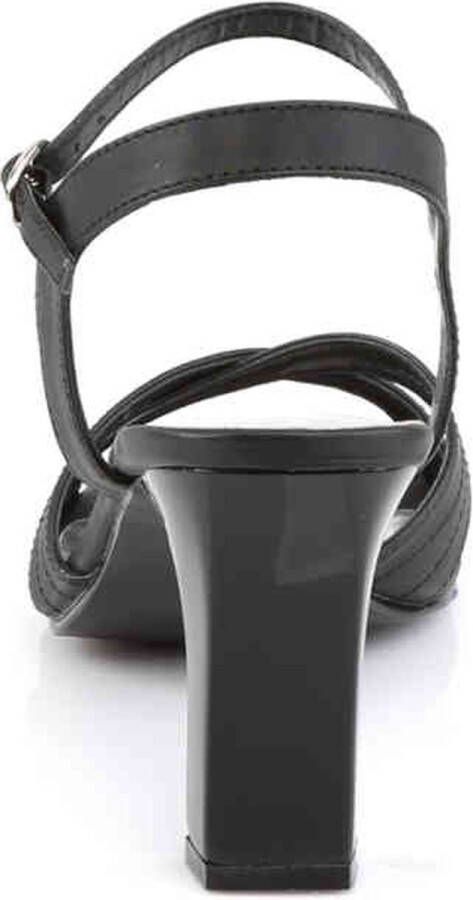 Fabelicious Fabulicious Sandaal met enkelband 46 Shoes ROMANCE 313 Zwart - Foto 4