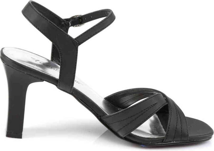 Fabelicious Fabulicious ROMANCE-313 Sandaal met enkelband 47 Shoes Zwart - Foto 5