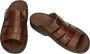 Fbaldassarri -Heren bruin pantoffels & slippers - Thumbnail 3