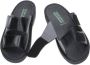 Fbaldassarri -Heren zwart pantoffel slippers - Thumbnail 2