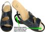 Fidelio Hallux -Dames blauw donker sandalen - Thumbnail 2