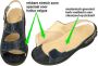 Fidelio Hallux -Dames blauw donker sandalen - Thumbnail 3