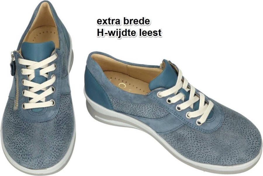 Fidelio Hallux -Dames blauw licht sneakers