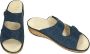 Fidelio Hallux -Dames blauw slippers uitneembaar voetbed - Thumbnail 6