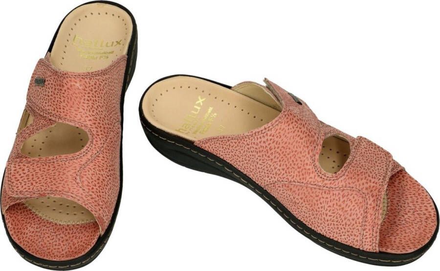 Fidelio Hallux -Dames nude oud-roze slippers & muiltjes - Foto 3