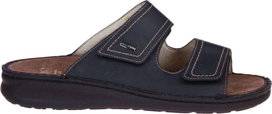 Fidelio Hallux -Heren zwart pantoffels & slippers