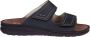 Fidelio Hallux -Heren zwart pantoffels & slippers - Thumbnail 2