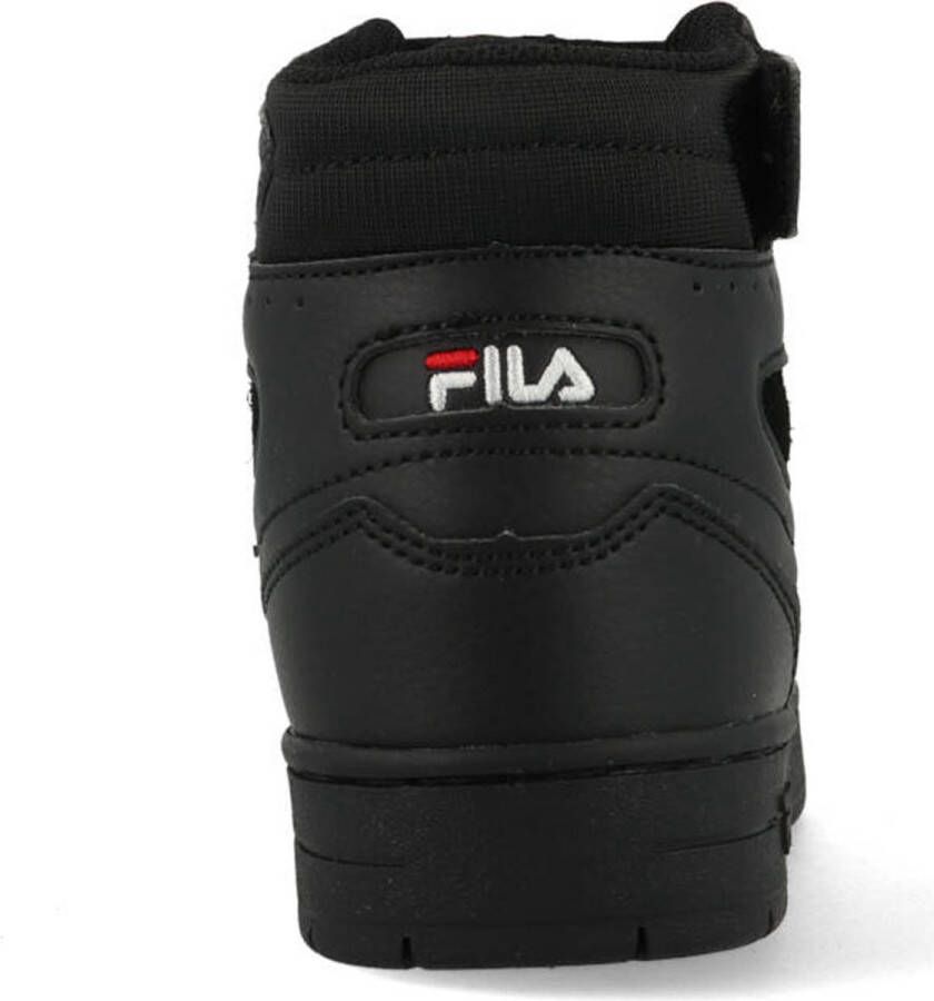 Fila Arcade Velcro Mid Kids Hoge sneakers Leren Sneaker Jongens Zwart
