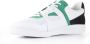 Fila Cedar CB Low Wit Donkerblauw Groen Heren Sneakers Wit Divers | Kleur Wit Divers - Thumbnail 11