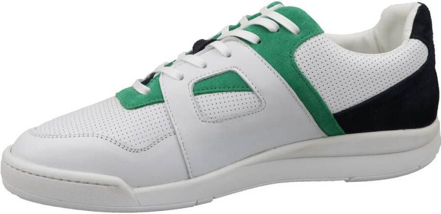 Fila Cedar CB Low Wit Donkerblauw Groen Heren Sneakers Wit Divers Kleur Wit Divers