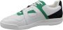 Fila Cedar CB Low Wit Donkerblauw Groen Heren Sneakers Wit Divers | Kleur Wit Divers - Thumbnail 5