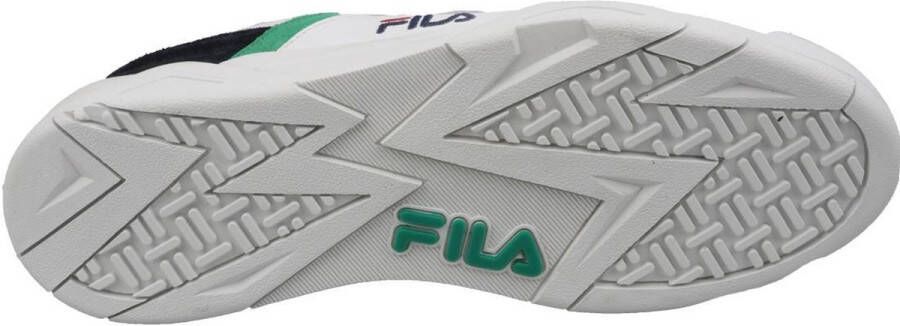 Fila Cedar CB Low Wit Donkerblauw Groen Heren Sneakers Wit Divers Kleur Wit Divers