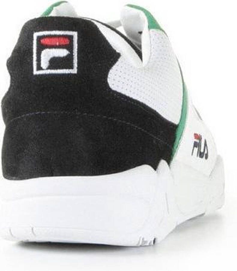 Fila Cedar CB Low Wit Donkerblauw Groen Heren Sneakers Wit Divers Kleur Wit Divers