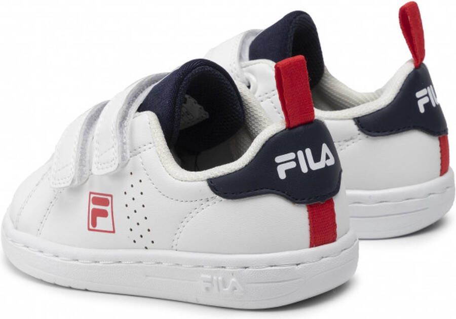 Fila Crosscourt 2 Nt Velcro White Navy Red Kids