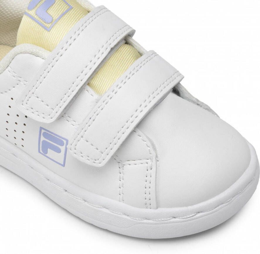 Fila Crosscourt 2 Nt Velcro Wit Transparant Geel Kids