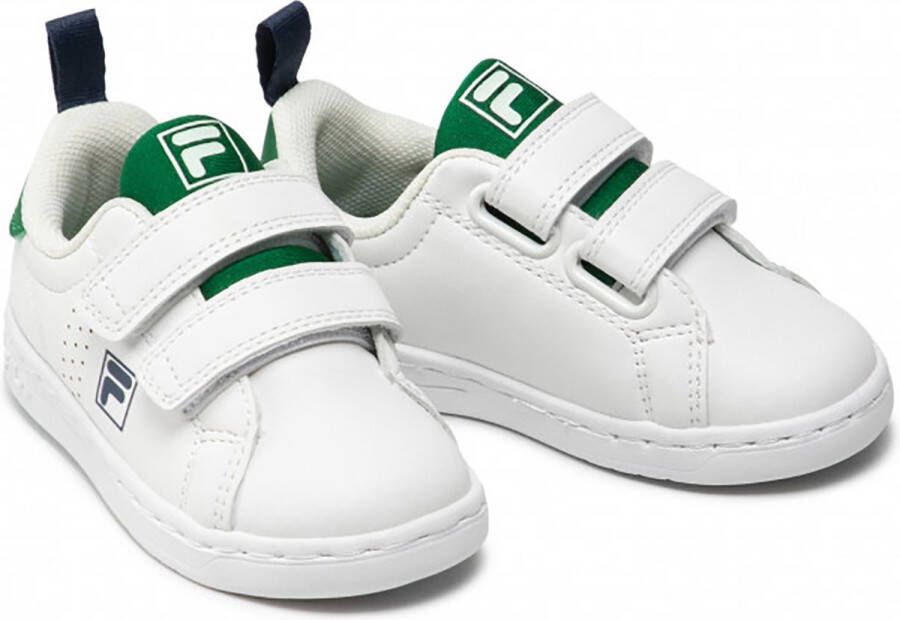 Fila Crosscourt Misura 23 White Green Junior - Foto 3