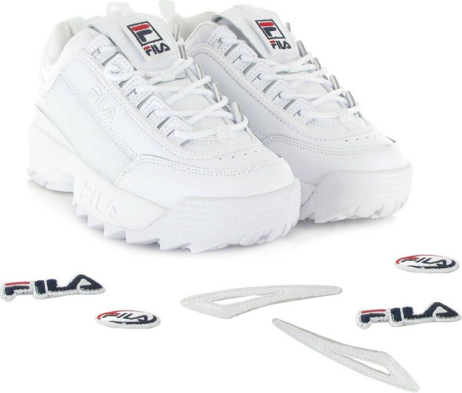 Fila Dames Sneakers Disruptor Ii Patches Wmn Wit
