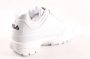 Fila Witte Polyester Sneaker met Contrasterende Details White Dames - Thumbnail 5