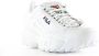 Fila Witte Polyester Sneaker met Contrasterende Details White Dames - Thumbnail 8