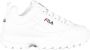 Fila Witte Polyester Sneaker met Contrasterende Details White Dames - Thumbnail 12