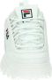Fila Witte Polyester Sneaker met Contrasterende Details White Dames - Thumbnail 11