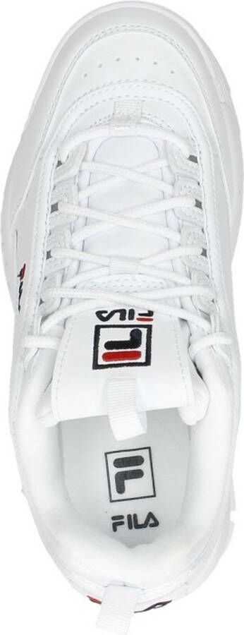 Fila Disruptor Sneakers wit Pu Dames