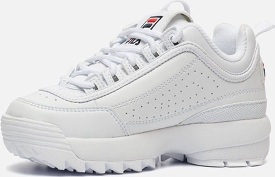 Fila Disruptor Sneakers wit Pu Dames