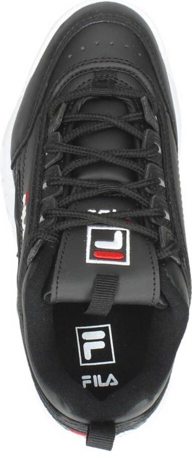 Fila Disruptor sneakers zwart Imitatieleer Dames