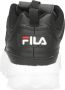 Fila sneakers zwart Imitatieleer Logo 36 - Thumbnail 8