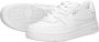 Fila Witte Lage Top Sneaker Leren Rubberen Zool White Heren - Thumbnail 6