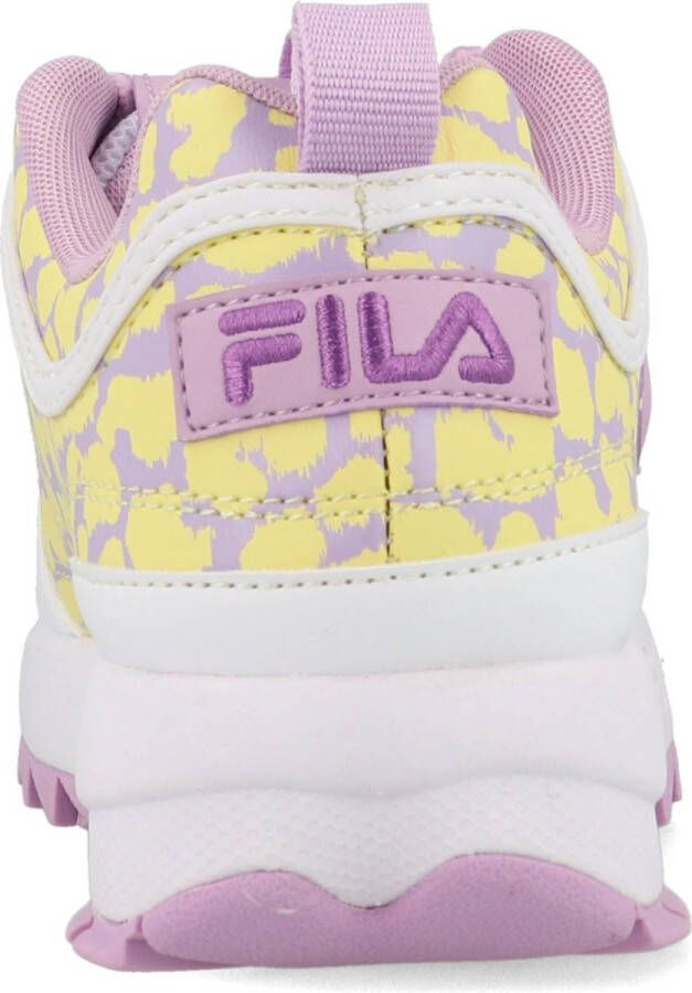 Fila Kids Disruptor FFK0115.43107 Wit Paars Geel