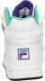 Fila Witte veterschoenen met contrasterende accenten White Dames - Thumbnail 5