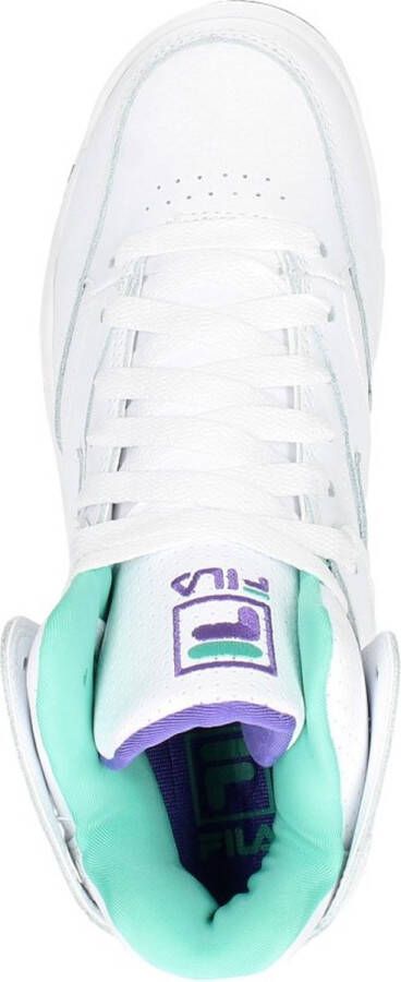 Fila Dames Lace-Up Sneaker met Contrastdetails White Dames - Foto 6