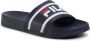 Fila Morro Bay Slipper 2.0 Blauwe Badslippers - Thumbnail 9