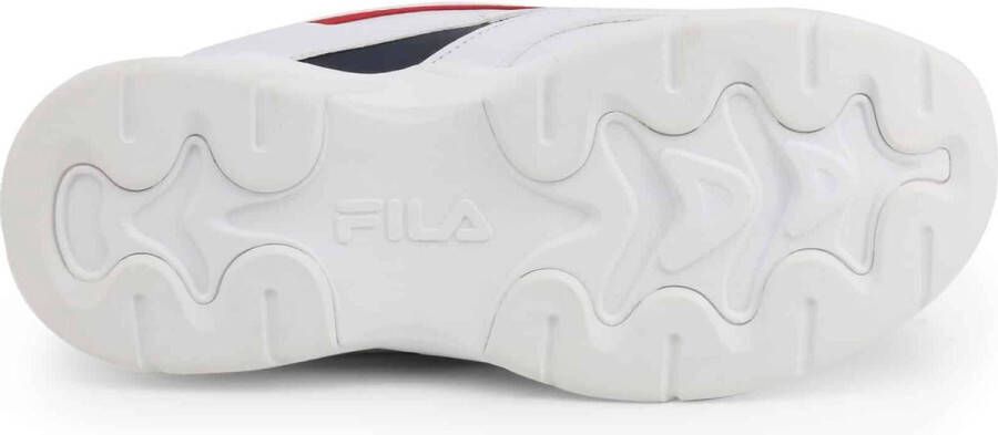 Fila Ray Low Sneakers Dames White Navy Red - Foto 12