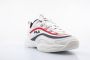 Fila Ray Low Sneakers Dames White Navy Red - Thumbnail 15