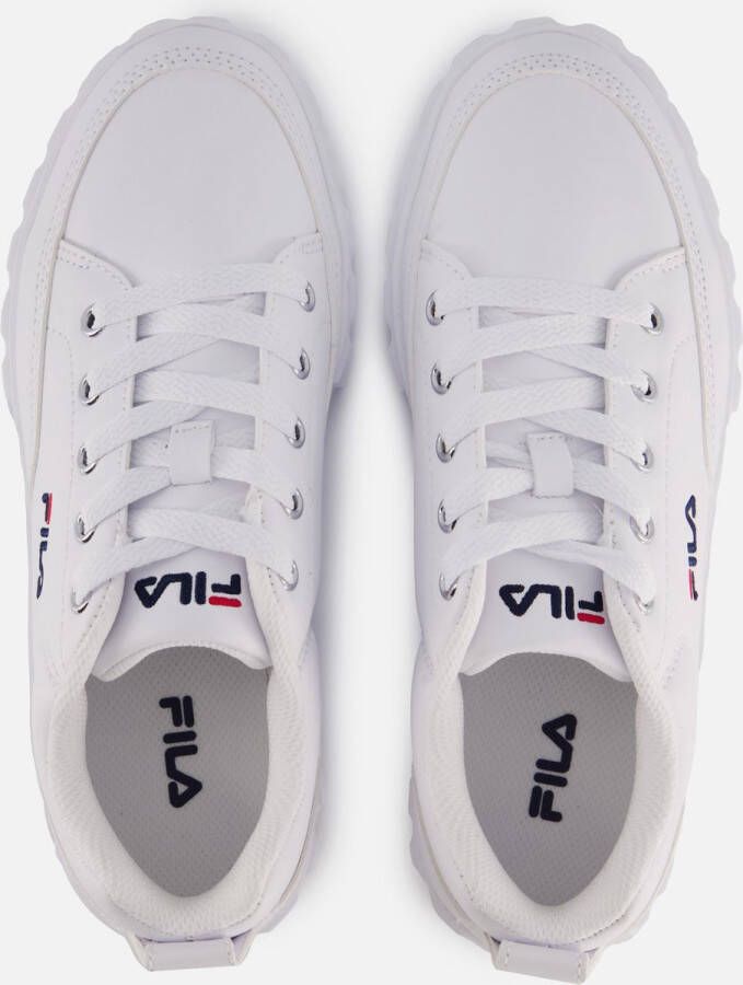 Fila Sandblast sneakers wit Imitatieleer