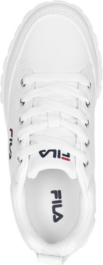 Fila Sandblast sneakers wit Imitatieleer