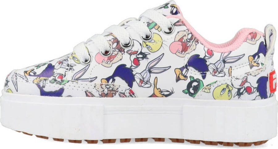 Fila Sandblast sneakers wit Imitatieleer 31221 - Foto 5