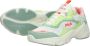 Fila Collene sneakers lichtroze geel mintgroen Jongens Meisjes Mesh Meerkleurig 33 - Thumbnail 13