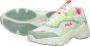 Fila Collene sneakers lichtroze geel mintgroen Mesh Meerkleurig 35 - Thumbnail 12