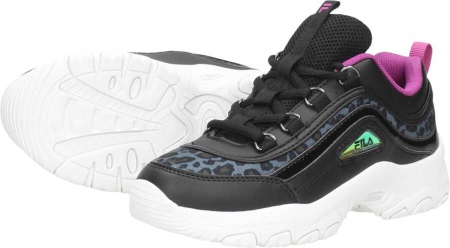 Fila Strada A Low Kids Lage sneakers Meisjes Zwart