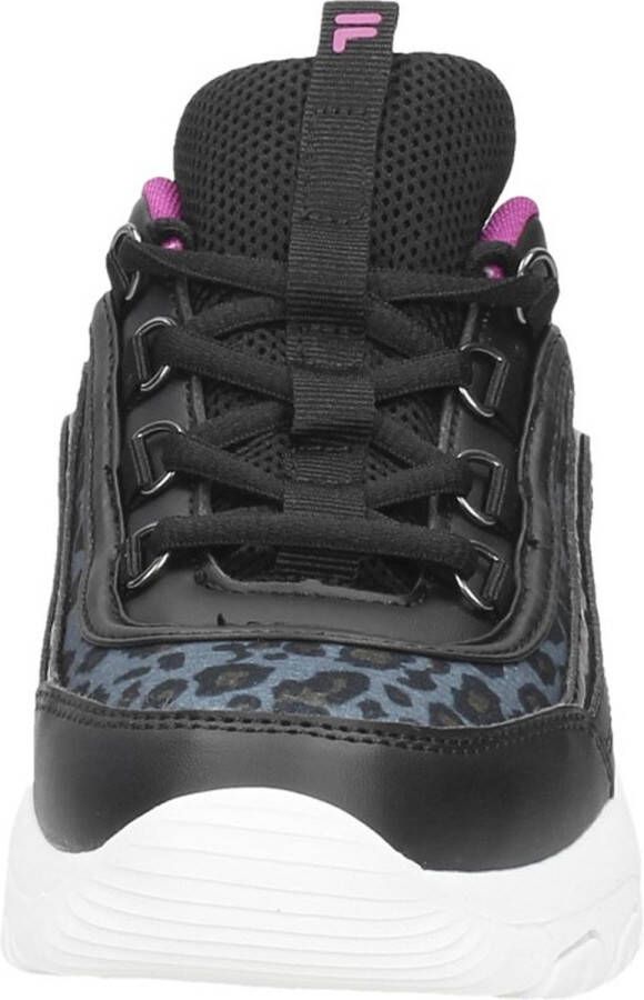 Fila Strada a Low Sneakers Zwart Imitatieleer Dames