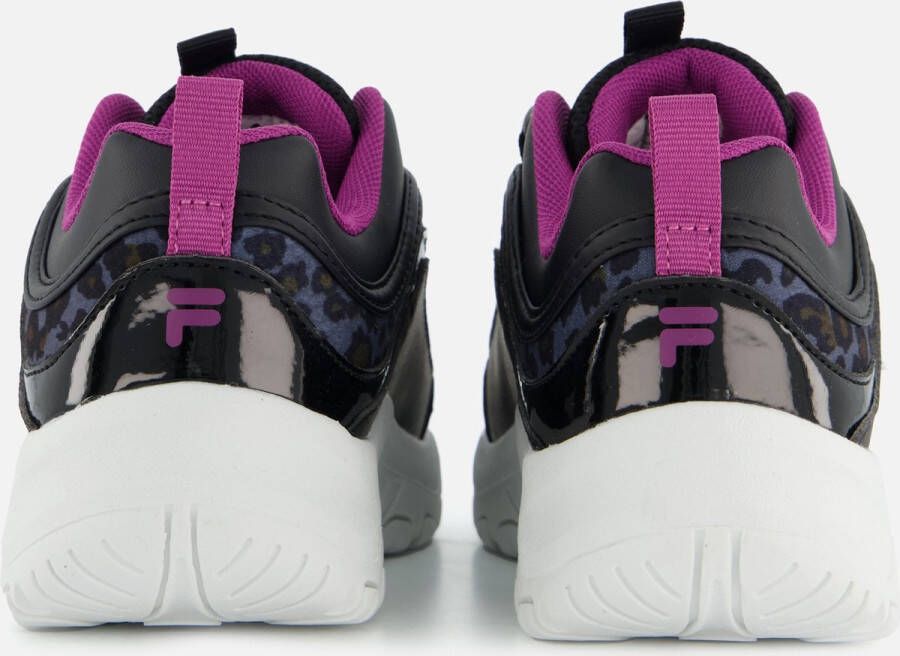 Fila Strada a Low Sneakers Zwart Imitatieleer Dames