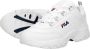 Fila Strada Low sneakers wit Meisjes Imitatieleer Meerkleurig 34 - Thumbnail 7