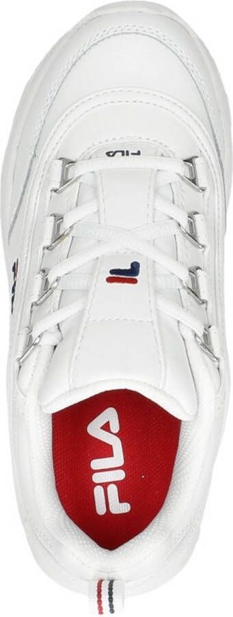 Fila Strada Low Kids Sneakers Laag wit