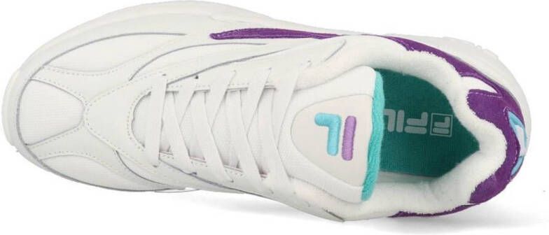 Fila Venom Low Heren Sneakers White Violet Tulip Blue Curacao