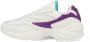 Fila Venom Low Heren Sneakers White Violet Tulip Blue Curacao Maat - Thumbnail 4